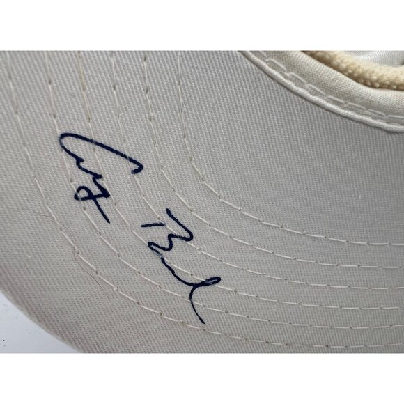 Bush Quayle ’92 Campaign Rope Hat + Button, Appears Signed George H. W. Bush - Picture 2 of 8